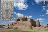 15018 - Nain Persian Hand-Knotted Authentic/Traditional Carpet/Rug Silk-made 10'4" x 6'7"