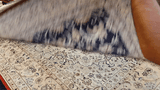 15043 - Nain Persian Hand-Knotted Authentic/Tribal/ Nomadic Carpet/Rug Silk-made/Size: 8'6" x 5'9"