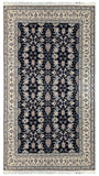 15043 - Nain Persian Hand-Knotted Authentic/Tribal/ Nomadic Carpet/Rug Silk-made/Size: 8'6" x 5'9"