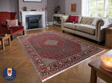 15044 - Bidjar Persian Hand-knotted Authentic/Traditional Carpet/Rug/ Size: 9'9" x 6'10"