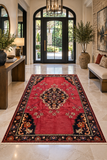 24353-Balutch Hand-Knotted/Handmade Persian Rug/Carpet Tribal/Nomadic Authentic/ Size: 7'4" x 4'9" / 224cm x 145cm