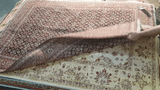 15063 - Tabriz Persian Hand-knotted Authentic/Traditional Carpet/Rug Silk-made/ Size: 6'11" x 5'1"