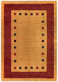 15081 - Lori Persian Hand-knotted Authentic/Nomadic/Tribal Gabbeh/ Size: 9'8" x 6'10" / 295cm x 208cm