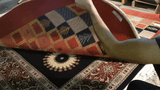 15084 - Lori Persian Hand-Knotted Authentic/Nomadic/Tribal Gabbeh/ Size: 6'5" x 6'5"