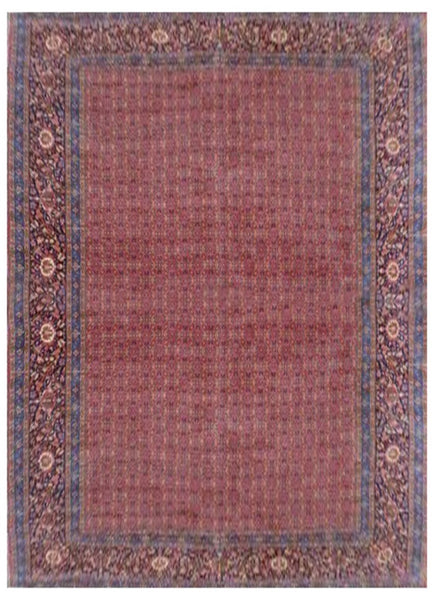 15099-Bidjar Hand-Knotted/Handmade Persian Rug/Carpet Traditional Authentic 18'9" x 13'0"