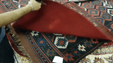 15116-Turkeman Sumac Bag Hand-Knotted/Handmade Persian Rug/Carpet Tribal/Nomadic Authentic/ Size: 3'6" x 2'10"