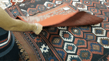 15129-Turkmen Sumac Bag Hand-Knotted/Handmade Persian Rug/Carpet Tribal/Nomadic/Authentic/ Size: 3'3" x 2'7"