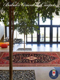 15212-Abadeh Hand-Knotted/Handmade Persian Rug/Carpet Traditional/Authentic/ Size: 5'0" x 3'3"