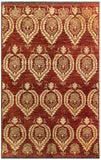 15576-Chobi Ziegler Hand-Knotted/Handmade Afghan Rug/Carpet Traditional Authentic/ Size: 7'8"x 6'2"/ 234cm x 188cm