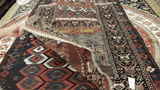 15591-Gouchan Hand-Knotted/Handmade Persian Rug/Carpet Tribal/Nomadic/ Authentic/ Size: 4'9" x 4'7"