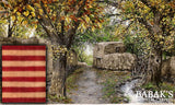 15636-Lori Gabbeh Hand-Knotted/Handmade Persian Rug/Carpet Tribal/Nomadic Authentic/ Size: 8'2" x 6'6"
