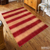 15636-Lori Gabbeh Hand-Knotted/Handmade Persian Rug/Carpet Tribal/Nomadic Authentic/ Size: 8'2" x 6'6"