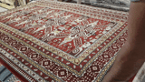 16060-Royal Shirvan Hand-Knotted/Handmade Azerbaijan Rug/Carpet Tribal/Nomadic Authentic/Size :7'5" x 4'9"