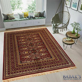 16060-Royal Shirvan Hand-Knotted/Handmade Azerbaijan Rug/Carpet Tribal/Nomadic Authentic/Size :7'5" x 4'9"
