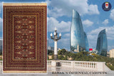 16060-Royal Shirvan Hand-Knotted/Handmade Azerbaijan Rug/Carpet Tribal/Nomadic Authentic/Size :7'5" x 4'9"