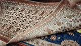 16078-Kazak Hand-Knotted/Handmade Afghan Rug/Carpet Tribal/Nomadic Authentic/ Size: 6'11" x 3'3"