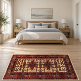 16296 staged bedroom rug photo