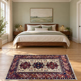 16301 staged bedroom rug photo