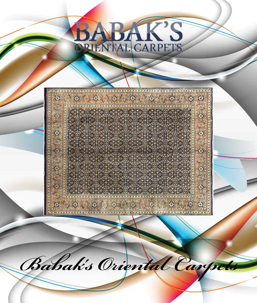 16618Tabriz HandKnotted/Handmade Persian Rug/Carpet Traditional/Auth