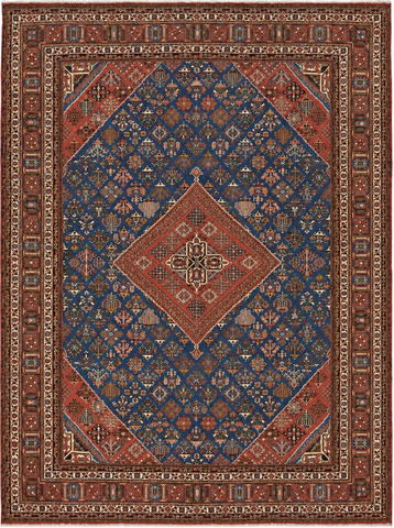 22587 - Meymeh Hand-Knotted/Handmade Persian Rug/Carpet Traditional/Authentic/Size: 14'7" x 11'1"/ 445cm x 338cm