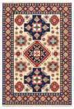 27919-Royal Kazak Hand-Knotted/Handmade Afghan Rug/Carpet Tribal/Nomadic Authentic/ Size: 10'0" x 6'6" / 305cm x 198cm/305m x 198cm
