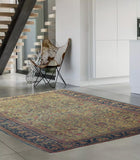 17839-Tabriz Antiqe 1890-1920 Hand-Knotted/Handmade Persian Rug/Carpet Traditional Authentic Size: 6'6" x 4'2"