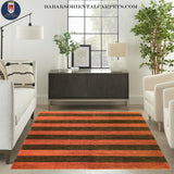 18031-Chobi Ziegler Hand-Knotted/Handmade Afghan Rug/Carpet Tribal/Nomadic Authentic/ Size: 7'10" x 6'2"