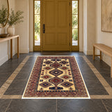 18037 rug staged in front entrance