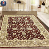 18066- Royal Chobi Ziegler Hand-Knotted/Handmade Afghan Rug/Carpet Tribal/Nomadic Authentic/ Size: 11’8” x 9’1”