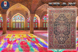 18113 - Sarough Antique (1920-1930)Hand-Knotted/Handmade Persian Rug/Carpet Traditional Authentic/ Size: 6'0" x 4'10"