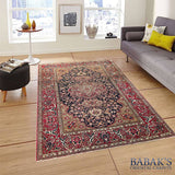 18113 - Sarough Antique (1920-1930)Hand-Knotted/Handmade Persian Rug/Carpet Traditional Authentic/ Size: 6'0" x 4'10"
