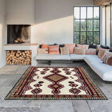18242-Shiraz Hand-Knotted/Handmade Persian Rug/Carpet Tribal/Nomadic Authentic/ Size: 6'2" x 3'4"