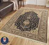 18464-Nain Handmade/Hand-Knotted Rug/Carpet Traditonal Authentic/ Size: 6'9" x 4'2"