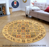 18676-Chobi Ziegler Hand-Knotted/Handmade Afghan Rug/Carpet Tribal/Nomadic Authentic/ Size: 5'9" x 6'0"