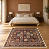 19109 rug staged in bedroom