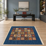 19123 rug staged in office