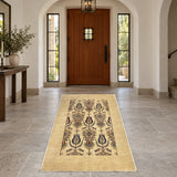 19125 rug staged in front entrance