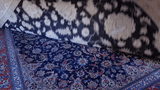 19230-Chobi Ziegler Hand-Knotted/Handmade Afghan Rug/Carpet Tribal/Nomadic Authentic/ Size: 10'4''x 7'1''