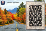 19230-Chobi Ziegler Hand-Knotted/Handmade Afghan Rug/Carpet Tribal/Nomadic Authentic/ Size: 10'4''x 7'1''