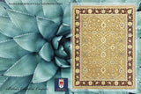 19238-Royal Chobi Ziegler Hand-Knotted/Handmade Afghan Rug/Carpet Tribal/Nomadic Authentic/ Size: 12'0''x 9'1''