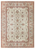 19245-Chobi Ziegler Hand-Knotted/Handmade Afghan Rug/Carpet Tribal/Nomadic Authentic/ Size: 9'9" x 6'11"