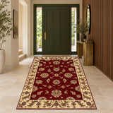 19250 rug staged in front entrance