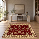19250 rug staged in office