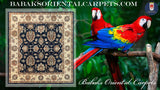 19256-Chobi Ziegler Hand-Knotted/Handmade Afghan Rug/Carpet Tribal/Nomadic Authentic/ Size: 6'4" x 5'8"