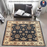 19256-Chobi Ziegler Hand-Knotted/Handmade Afghan Rug/Carpet Tribal/Nomadic Authentic/ Size: 6'4" x 5'8"