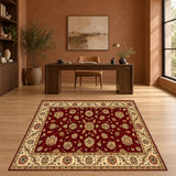 19272 rug staged in office
