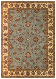19281-Chobi Ziegler Hand-knotted/Handmade Afghan Rug/Carpet Traditional Authentic/ Size: 8'0" x 5'7"