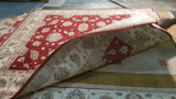 19284-Chobi Ziegler Hand-Knotted/Handmade Afghan Rug/Carpet Tribal/Nomadic Authentic/ Size: 6'4" x 6'4"