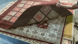 19302-Chobi Ziegler Hand-Knotted/Handmade Afghan Rug/Carpet Tribal/Nomadic Authentic/ Size: 7'1" x 5'11"