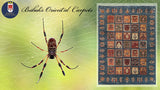 19303-Chobi Ziegler Hand-Knotted/Handmade Afghan Rug/Carpet Tribal/Nomadic Authentic/ Size: 8'3" x 6'0"